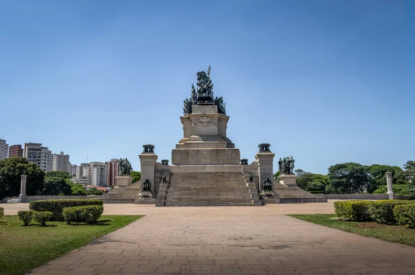 Μνημείο Της Ανεξαρτησίας Της Βραζιλίας Monumento Ένα Independencia Brasil Στο — Φωτογραφία Αρχείου