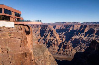 Yeni cam gözlem Köprüsü, Grand Canyon Batı RIM - Arizona, ABD