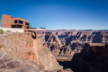 Yeni cam gözlem Köprüsü, Grand Canyon Batı RIM - Arizona, ABD