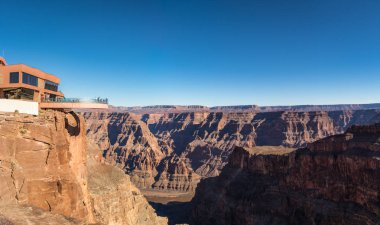 Yeni cam gözlem Köprüsü, Grand Canyon Batı RIM - Arizona, ABD