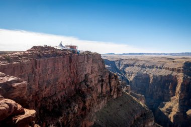 Panoramik manzaralı Grand Canyon Batı RIM - Arizona, ABD