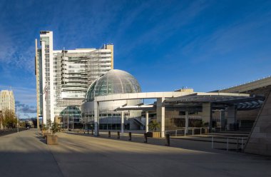 San Jose, Amerika Birleşik Devletleri - 24 Aralık 2017: San Jose City Hall - San Jose, Kaliforniya, ABD