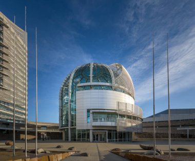 San Jose, Amerika Birleşik Devletleri - 24 Aralık 2017: San Jose City Hall - San Jose, Kaliforniya, ABD