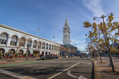 San Francisco feribot Binası Embarcadero - San Francisco, Kaliforniya, ABD