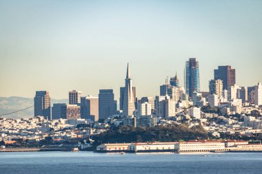 San Francisco şehir manzarası - San Francisco, Kaliforniya, ABD