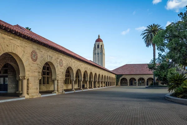 Stanford Üniversitesi Kampüsü ve Hoover Tower - Palo Alto, Kaliforniya, ABD