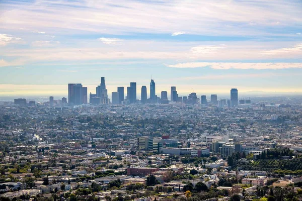Downtown Los Angeles Skyline View Los Angeles California Usa — Stock Photo, Image