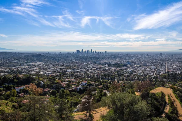 Downtown Los Angeles Skyline View Los Angeles California Usa — Stock Photo, Image