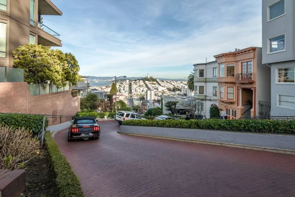 Lombard Street San Francisco California Estados Unidos — Foto de Stock