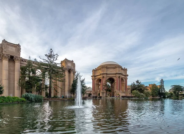 Fountain Palace Fine Arts San Francisco California Usa — Stock fotografie