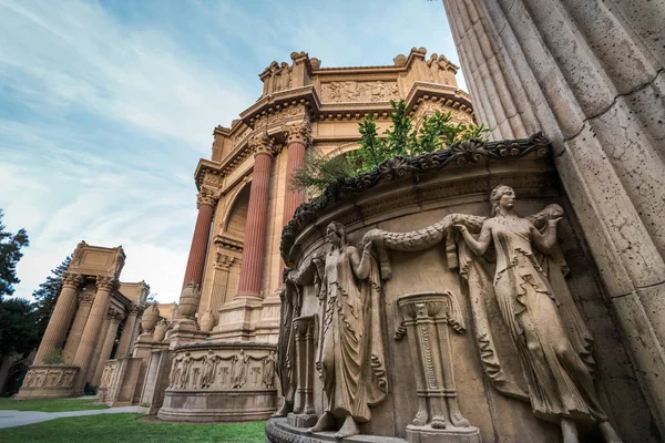 San Francisco Usa Prosince 2016 Detail Paláci Výtvarných Umění San — Stock fotografie