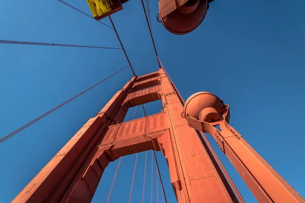 Golden Gate Bridge Detail San Francisco Californie États Unis — Photo