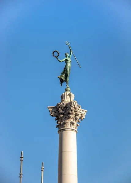 San Francisco Usa Dezember 2016 Siegesstatue Auf Dem Gewerkschaftsplatz San — Stockfoto