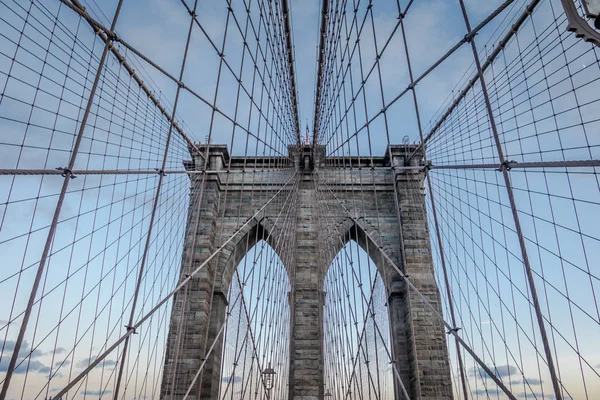 Puente Brooklyn Nueva York Estados Unidos — Foto de Stock