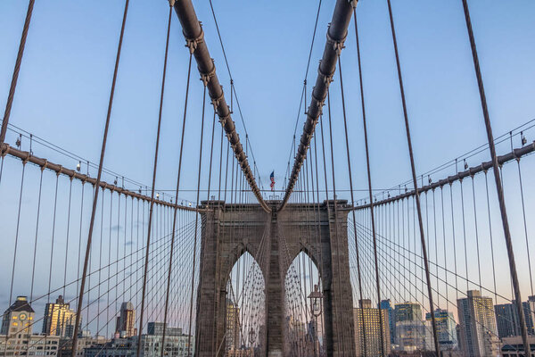 The Brooklyn Bridge - New York, USA