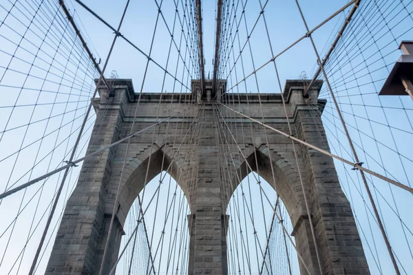 Puente Brooklyn Nueva York Estados Unidos — Foto de Stock