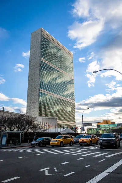 New York Usa December 2016 United Nations Headquarters — Stock Photo, Image