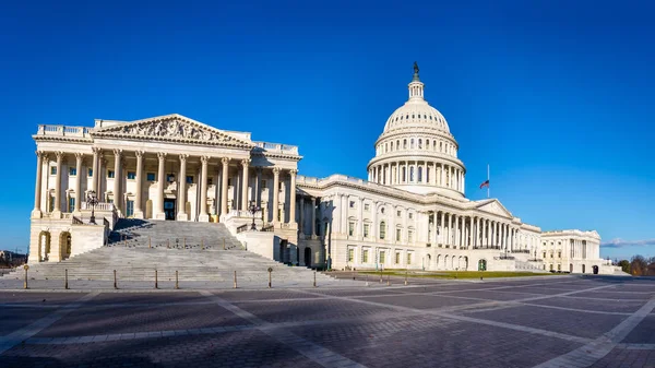 Vista Panorámica Del Edificio Del Capitolio Los Estados Unidos Washington —  Fotos de Stock