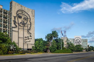 Devrim Meydanı (Plaza de la Revolucion) - Havana, Küba