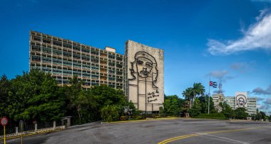 Devrim Meydanı (Plaza de la Revolucion) - Havana, Küba