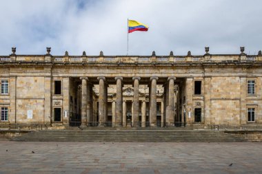 Kolombiya Ulusal Capitol ve Kongre - Bogotá, Kolombiya Bolivar Meydanı'nda yer alan