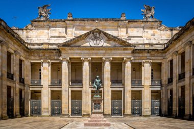 Courtyard of Colombian Capitol and Congress, Bogota - Colombia