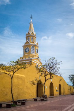 Saat Kulesi Gate - Cartagena de Indias, Kolombiya