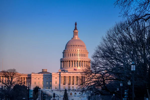 Egyesült Államok Capitol Building Washington Amerikai Egyesült Államok — Stock Fotó