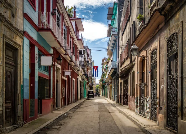 Παλιά Αβάνα Downtown Street Αβάνα Κούβα — Φωτογραφία Αρχείου