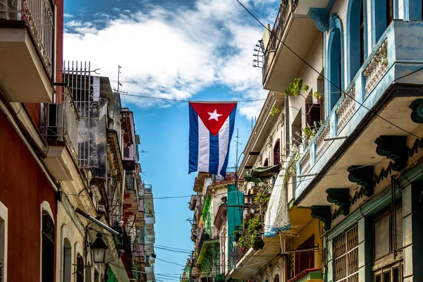 Centro Havana Velho Rua Havana Cuba — Fotografia de Stock