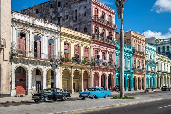 Centro Havana Velho Rua Havana Cuba — Fotografia de Stock