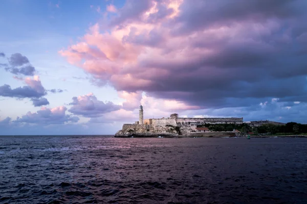 Замок Эль Морро Гавана Куба — стоковое фото