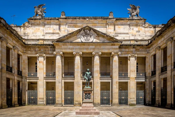 Courtyard of Colombian Capitol and Congress, Bogota - Colombia