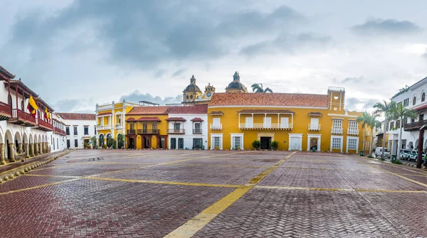 Plaza Aduana Cartagena Indias Colombië — Stockfoto