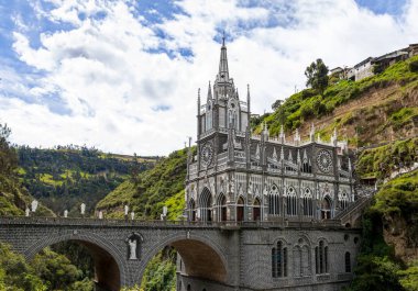 Las Lajas Sığınağı - Ipiales, Kolombiya