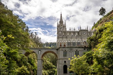 Las Lajas Sığınağı - Ipiales, Kolombiya