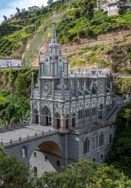 Las Lajas Sığınağı - Ipiales, Kolombiya
