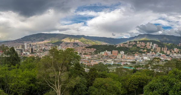 Veduta Aerea Medellin Colombia — Foto Stock