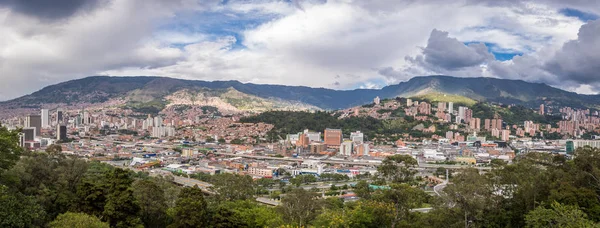 Vista Panorámica Medellín Colombia — Foto de Stock