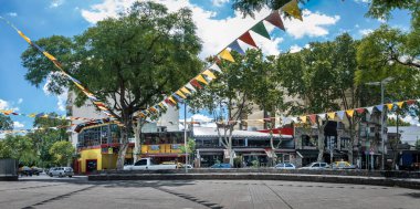 Panoramic View of Plaza Serrano in Palermo Soho neighborhood - B