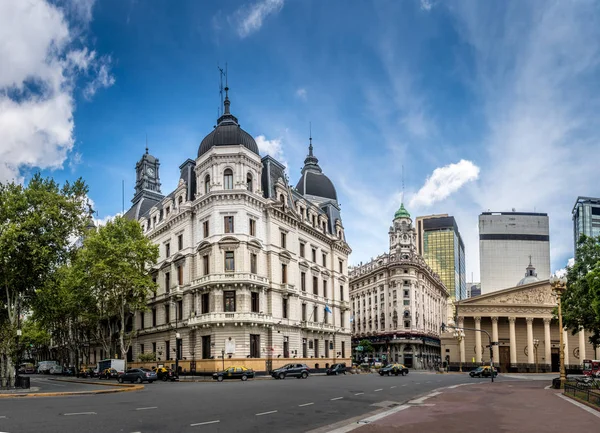 Binalar Cathedral Plaza Mayo Buenos Aires Argen Yanında — Stok fotoğraf