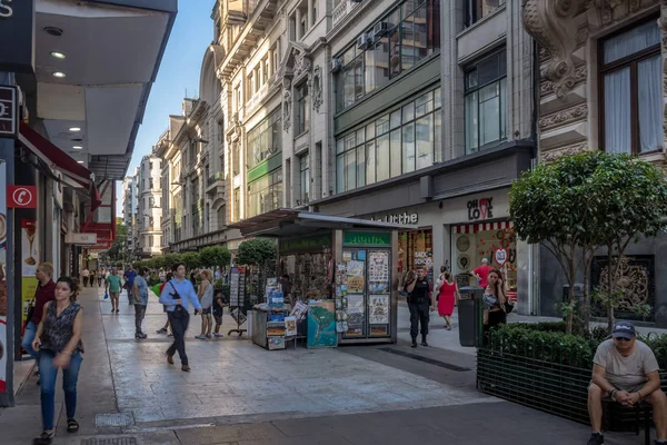 Buenos Aires Argentina Fevereiro 2018 Calle Florida Florida Street Buenos — Fotografia de Stock