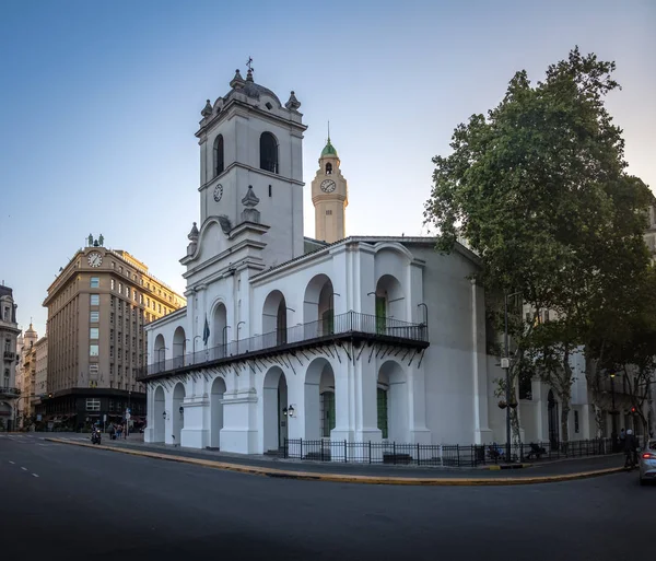 Edificio Cabildo Buenos Aires Ayuntamiento Colonial Buenos Aires Argentina — Foto de Stock