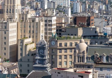 Bina milletin ve şehir - Buenos Aires, Arjantin Buenos Aires City Hall tower hava görünüm hakimler Konseyi