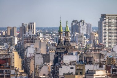 Otto kurt bina kuleleri ve Buenos Aires, Arjantin Buenos Aires - şehrin havadan görünümü