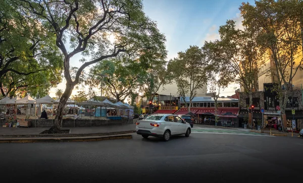 Plaza Serrano Palermo Sfeno Озил Аргентина — стоковое фото