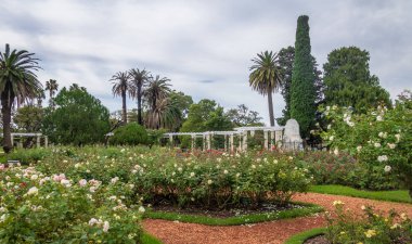El Rosedal Rose Park at Bosques de Palermo (Palermo Woods) - Buenos Aires, Argentina