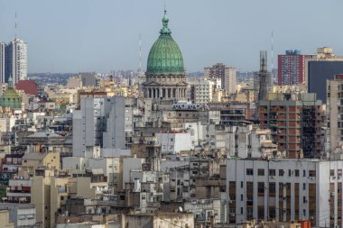 Ulusal Kongre Dome - Buenos Aires, Arjantin Buenos Aires ve havadan görünümü