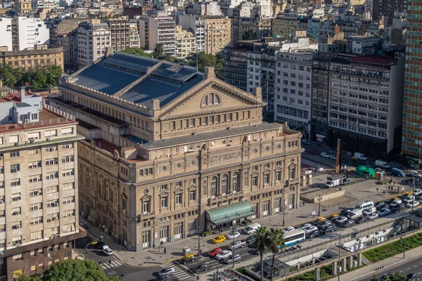 Vista Aérea Del Teatro Colón Buenos Aires Argentina — Foto de Stock