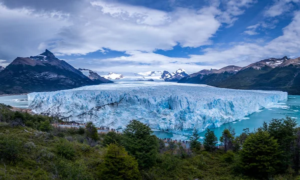 Panorama Van Perito Moreno Gletsjer Patagonië Calafate — Stockfoto